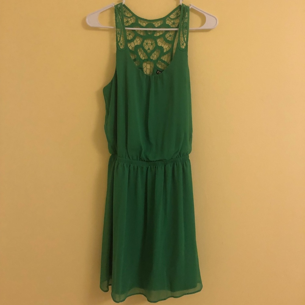 Express green dress